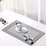 HuanGang Factory Manufacture  Strip Placemat Kitchen Necessary Beautiful Pattern