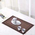HuanGang Factory Manufacture  Strip Placemat Kitchen Necessary Beautiful Pattern