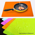 2025 Popular Custom Logo Silicone Placemat Non-Slip and Foldable for Kids and Dining Table Eco-Friendly for Restaurants Use